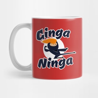 Ginga Ninja - Funny Redhead Ninja Mug